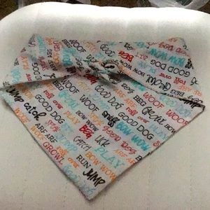 Dog bandanna, pet bandanna, pet handkerchief